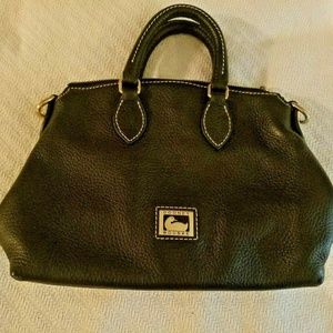 Dooney & Bourke Dillen 2 Black Leather Satchel